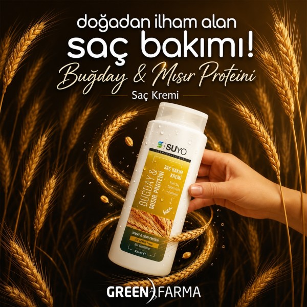 SUYO Buğday ve Mısır Proteinli Saç Kremi 400 ml